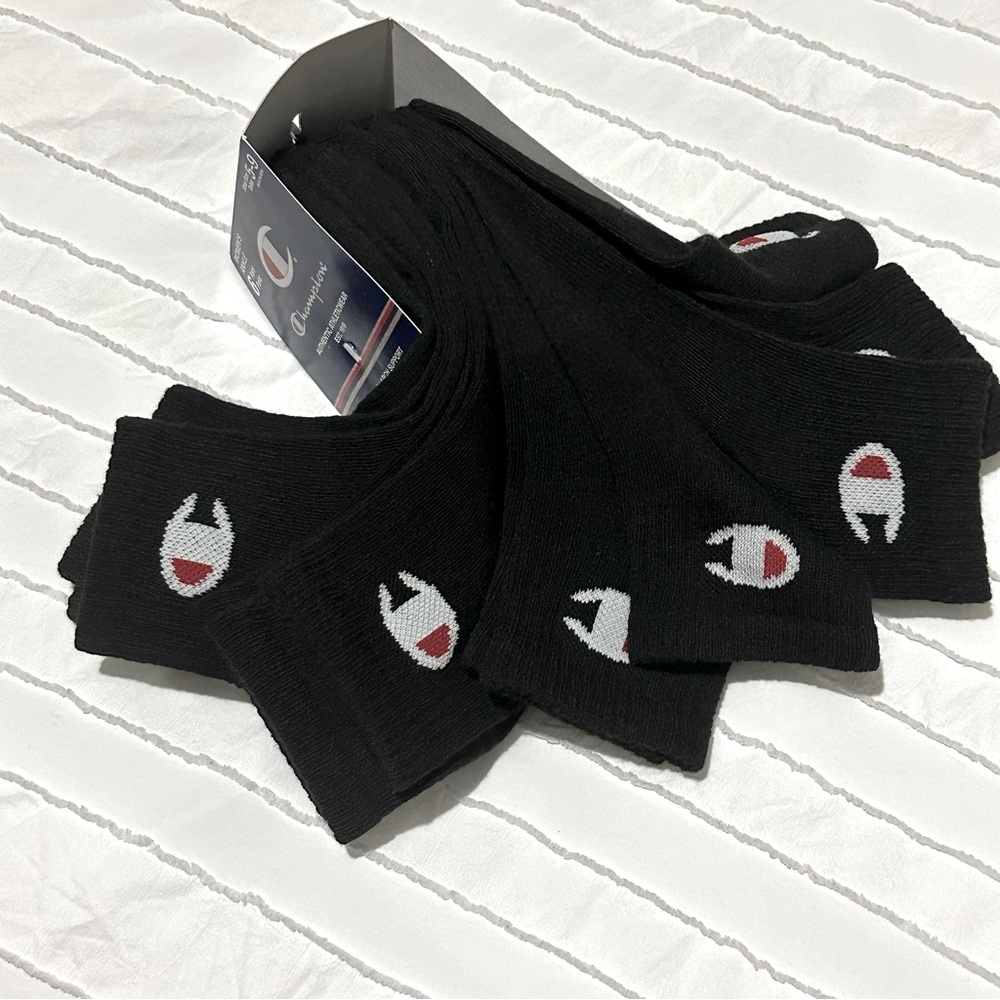 Champion Women’s Ankle 6 Pairs Socks Shoe Size 5-9